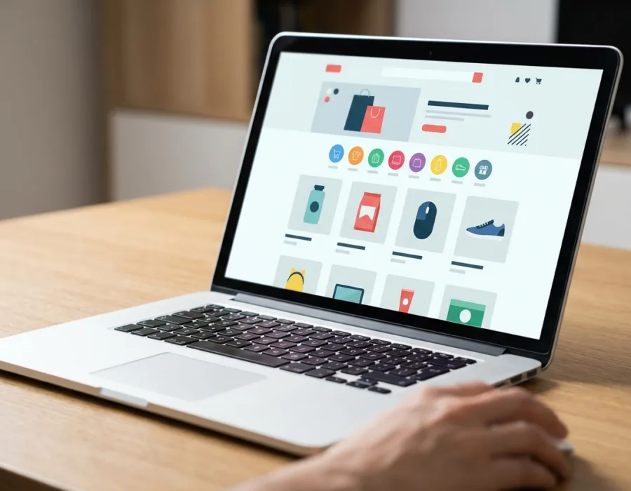 Boutique en ligne intégrée