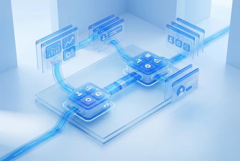 Vos outils métier ne se parlent pas ? Nous les connectons.