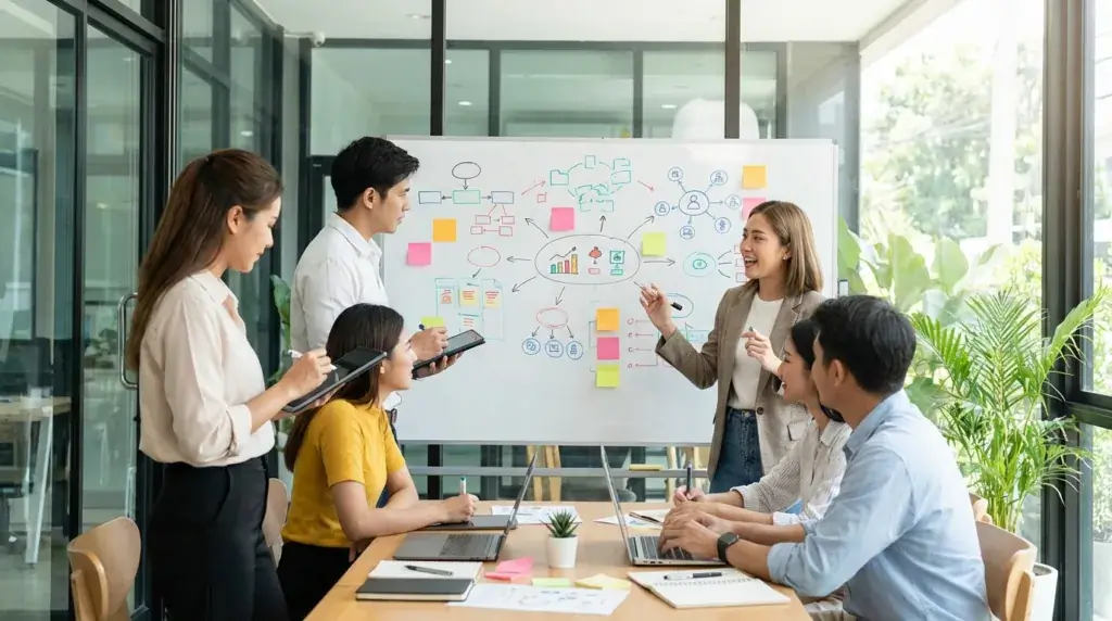 Un marketing digital qui fonctionne comme un système, pas comme un patchwork