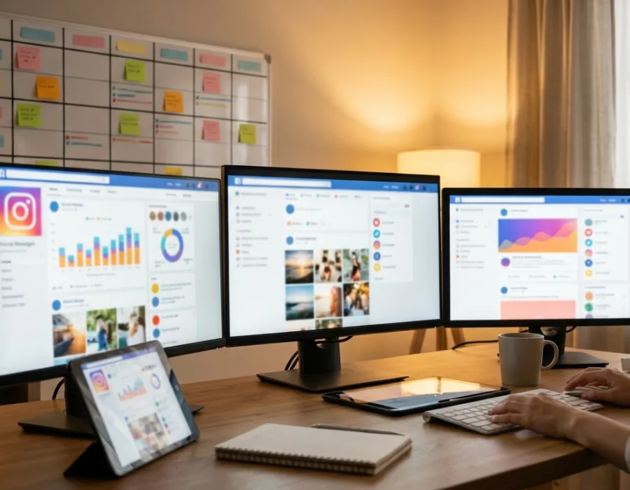 Publicité en ligne Google Ads et Meta Ads