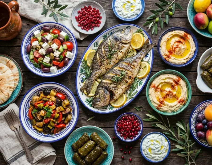 Menu interactif en ligne